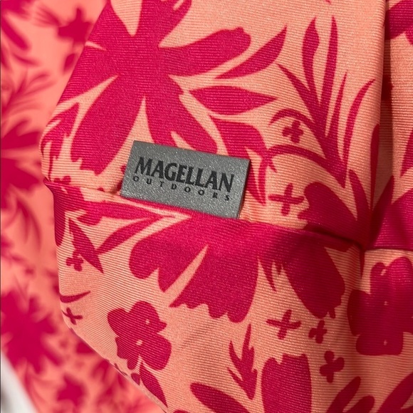 Magellan Outdoor Pink Floral Long Sleeve Shirt Boyfriend Fit Fish Gear Size XL - Picture 4 of 14